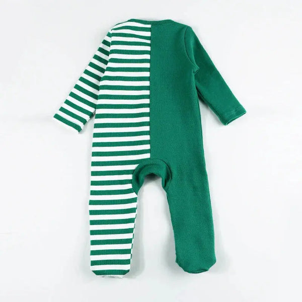 Baby - Half Striped Pajama(Red/Green) Ali Affordable