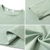 Boy - Mint Green Botanical Leaf Print Set