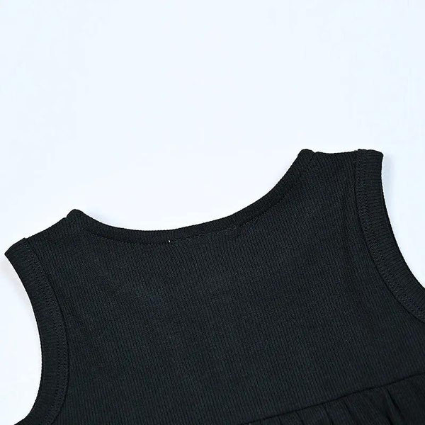 Baby - Black Ribbed Set(Sleeveless & Long Sleeve) Ali Mali