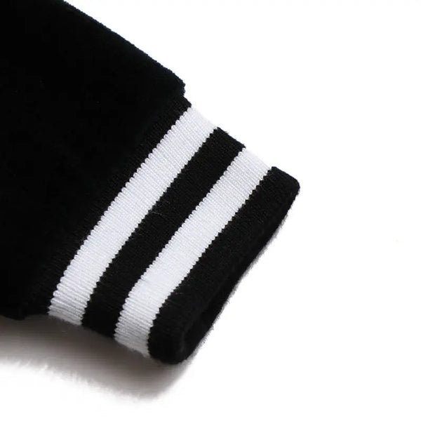 Baby - Hooded Black Velour Set Ali Affordable