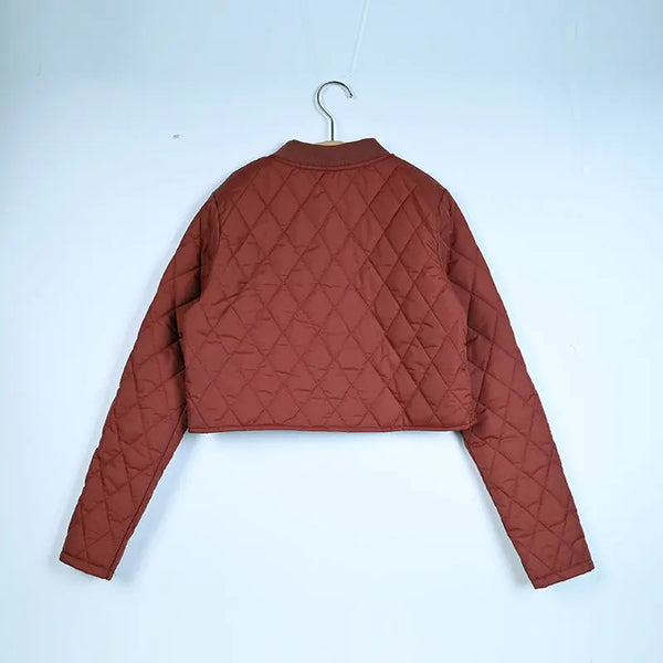 Lady-Diamond-shaped Checkered Cotton Set(Black/Burgundy/Olive-green) I Love Ali