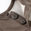 Baby-Khaki and earthy Colorblocked Set(Romper/Bubble Romper) Fanta Garment Corporation