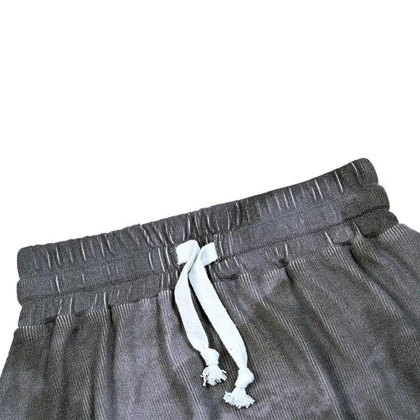 Ribbed grey melange Set Bloom Kids Family-fashion