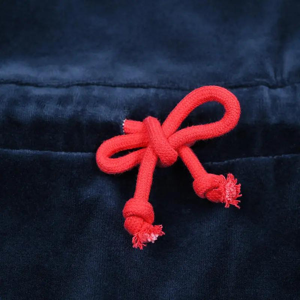 Baby - Luxury Navy Velour Set