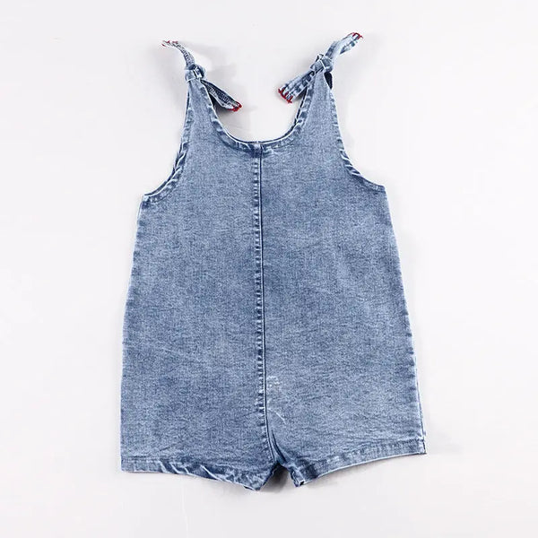 Baby - Indigo Embroidered Denim Set