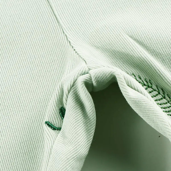 Baby-Mint Green Leaves Set Fanta Garment Corporation