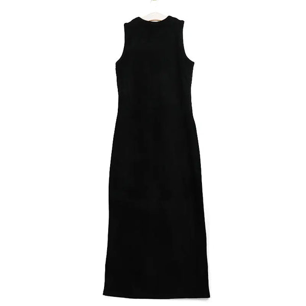 Lady - Black Plaid Corduroy Set Ali Mali