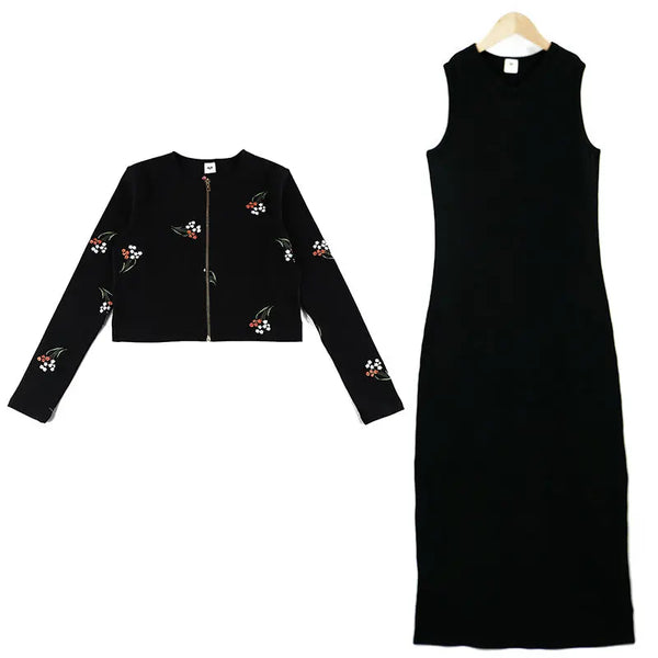 Lady-Floral Embroidered Set Fanta Garment Corporation