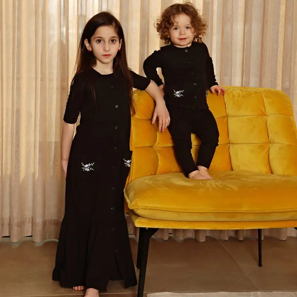 Baby-Floral Emborided Packet Set Ali Mali