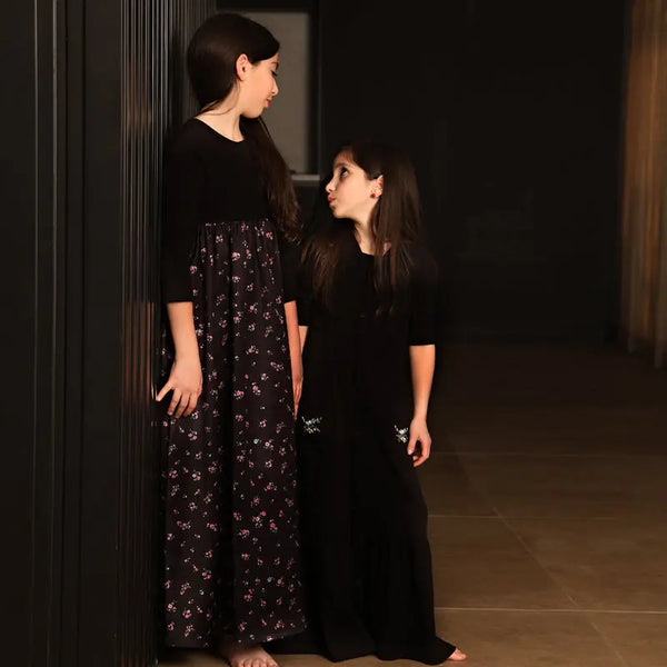 Girl-Floral Emborided Packet Set Ali Mali