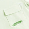 Boy-Mint Green Leaves set Fanta Garment Corporation