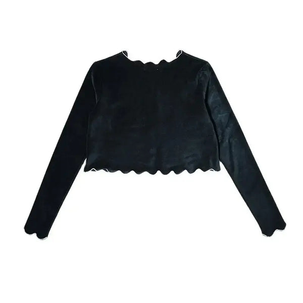 Lady-Velour Maxi with Irregular Coat(Fashion/Normal) Set Bloom Kids Family-fashion