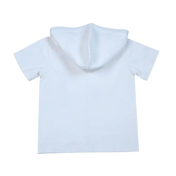 Boy - Colorful Ribbon Long & Short Sleeve Shirt I Love Ali