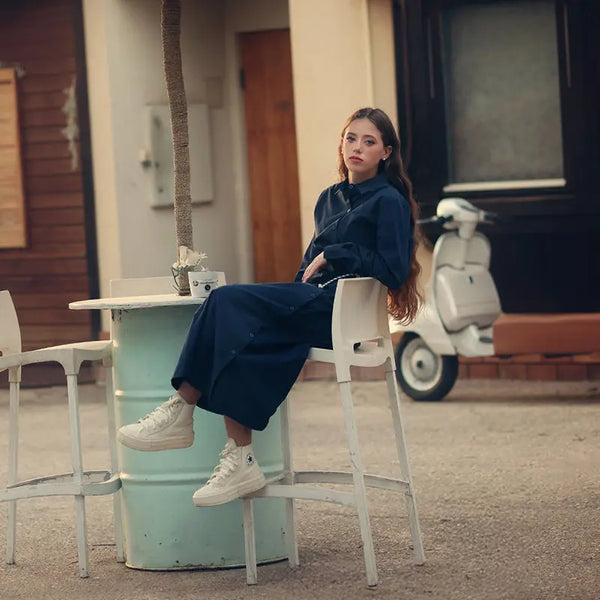 Lady - Rap Dress with Belt I Love Ali