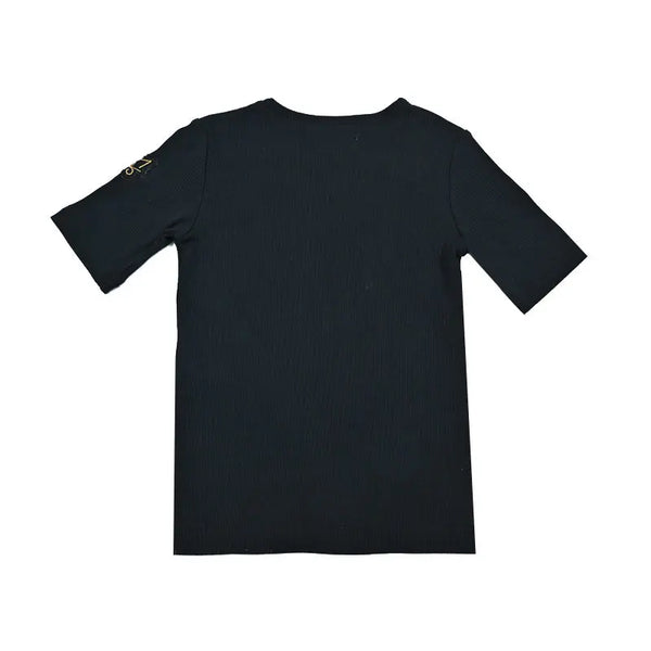 Girl - Black Ribbed Dress Set Ali Mali