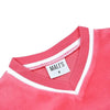 Girl - Mail Logo Blue and Pink Velvet Strip Set Ali Mali