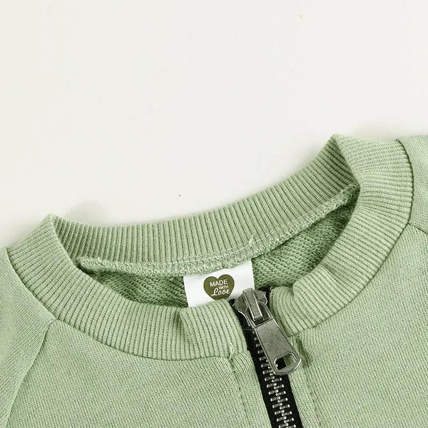 Unisex - Letter-A Stripe Sleeve Set Ali Mali