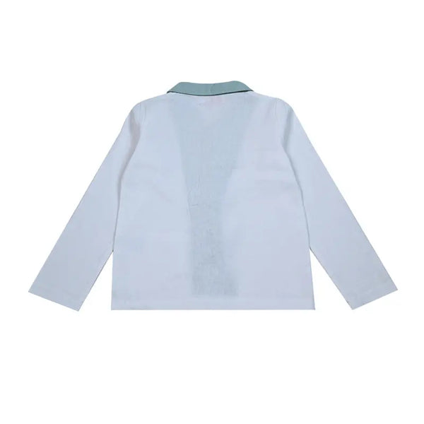 Boy - Tufted Floral Embroidery Set I Love Ali