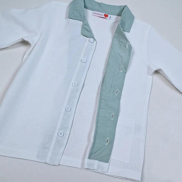 Boy - Tufted Floral Embroidery Set I Love Ali