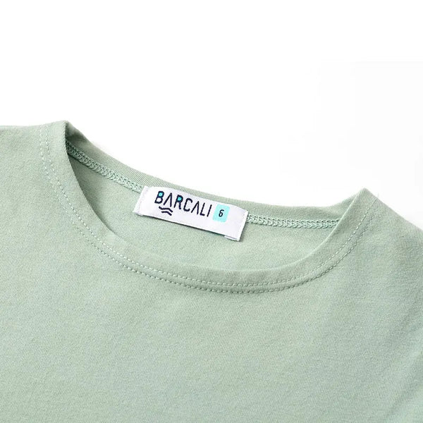 Children Black and mint green set