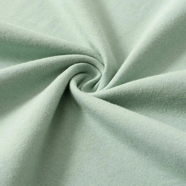 Boy - Mint Green Botanical Leaf Print Set