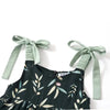 Boy - Mint Green Botanical Leaf Print Set