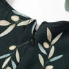 Boy - Mint Green Botanical Leaf Print Set