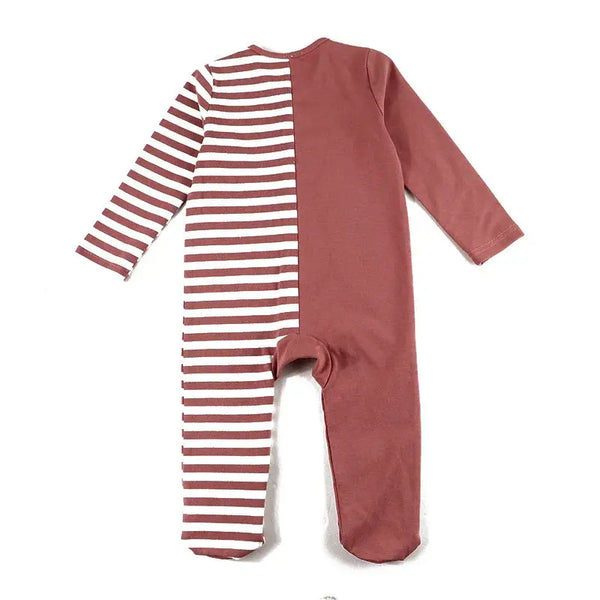 Baby - Half Striped Pajama(Red/Green) Ali Affordable