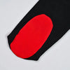 Baby - Black Base with Red Cuffs Cartoon Print Sleepwear Set Ali Mali