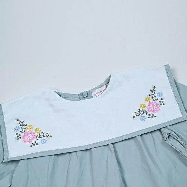 Girl - Tufted Floral Embroidery Set I Love Ali
