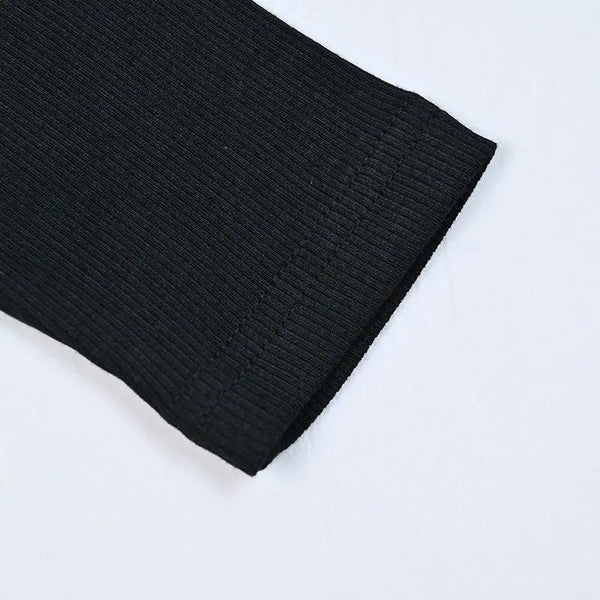 Baby - Black Ribbed Set(Sleeveless & Long Sleeve) Ali Mali