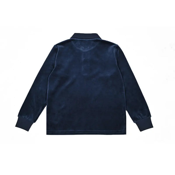 Boy - Luxury Navy Velour Set