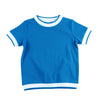 Boy-White Ribbed Sky Blue Set Fanta Garment Corporation