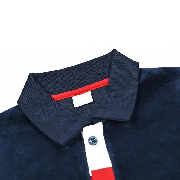 Boy - Luxury Navy Velour Set