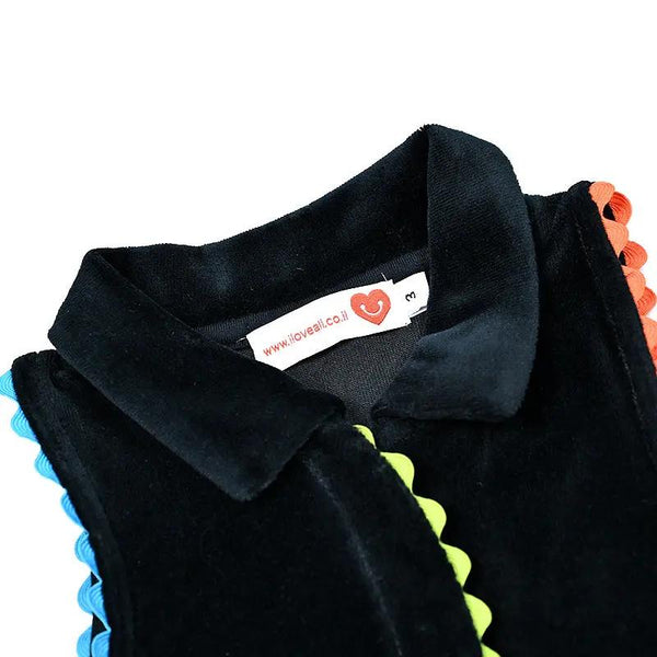 Girl - Black Brim Shabbos Set I Love Ali