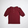 Girl - Red Plaid & Black Denim Set Ali Plus