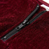 Girl - Burgundy Red Chenille Set Ali Mali