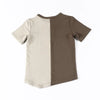 Boy-Khaki and Earthy Colorblocked Set(Short-sleeve/Long-sleeve) Ali Affordable