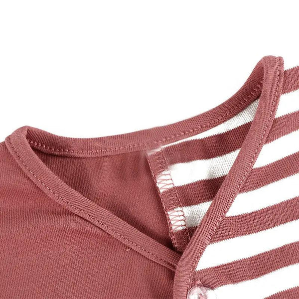 Boy - Half Striped Pajama(Green) Ali Affordable