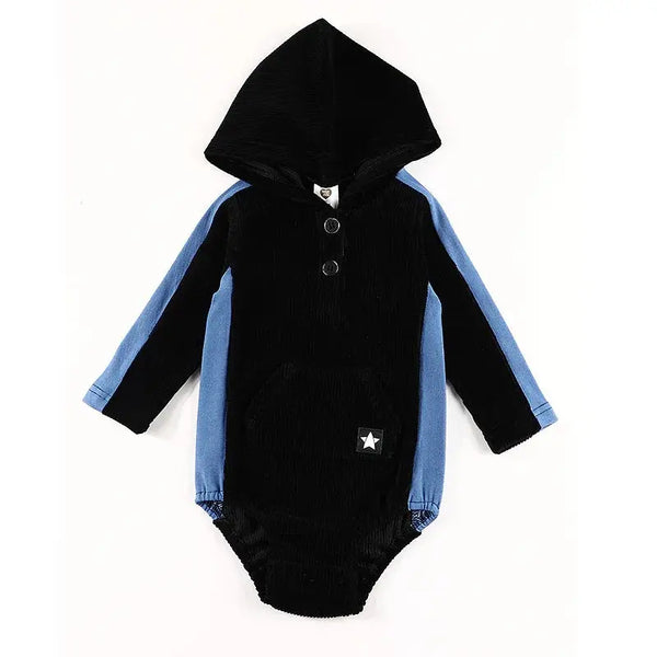Baby-Corduroy Denim Panel Set Fanta Garment Corporation