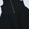 Girl - Black Ribbed Dress Set Ali Mali
