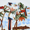 Boat Print and Red Denim Set Ali Plus