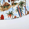 Boat Print and Red Denim Set Ali Plus