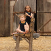 Baby - Navy Striped Collar Bee Polo Set Barcali
