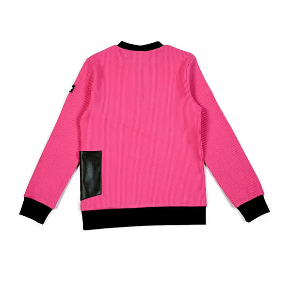 Boy - Blush and Sand Ribbed Set Ali Affordable