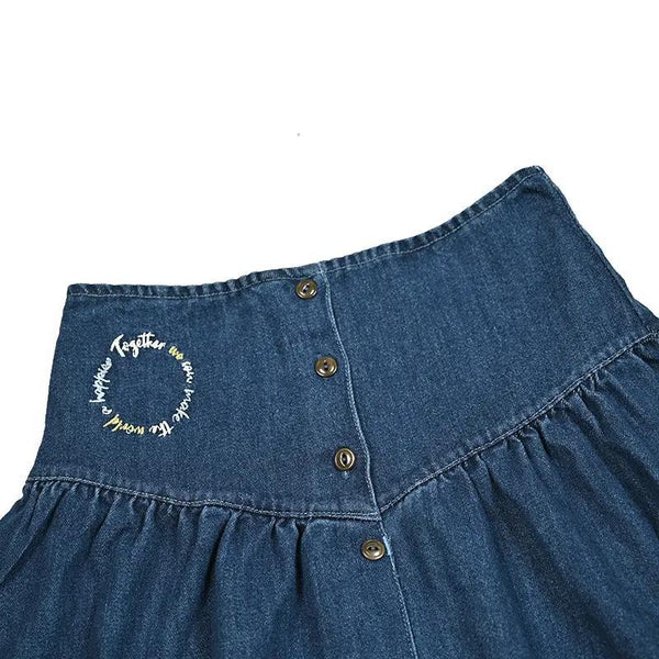 Colorful Embroidery DenimSet Ali Mali