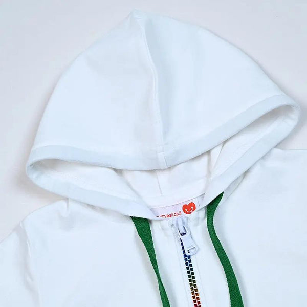 Boy - Colorful Ribbon Long & Short Sleeve Shirt I Love Ali