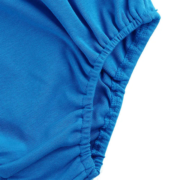 Baby-White Ribbed Sky Blue Set Ali Mali