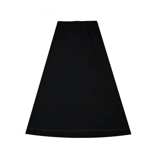 Lady - Contrast Stitch Zip Collar Youth Dress Set I Love Ali