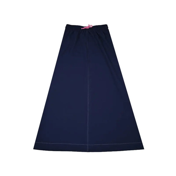 Lady - Contrast Stitch Zip Collar Youth Dress Set I Love Ali